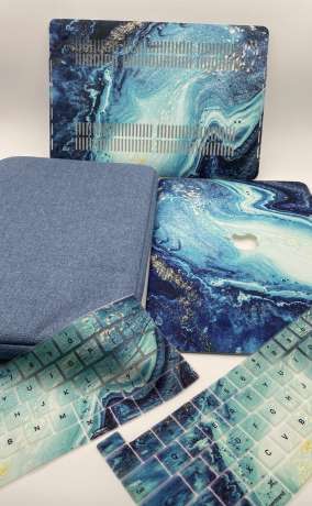 5 pieces Ultra Thin Silicone Full Size Wireless Bluetooth Numeric Keyboard Cover Skin for iMac Magic Keyboard