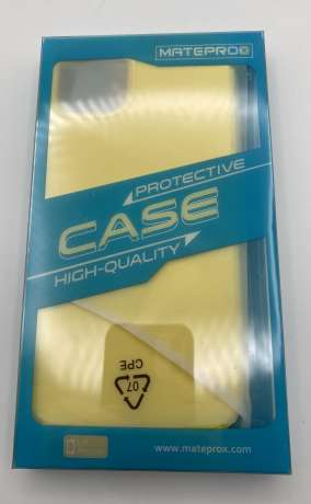 MateProX iPhone 14 Pro Max Case with Purse Chain (Yellow)