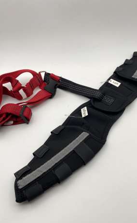 LISPOO Adjustable Dog Knee Brace for Back Leg Support (XS)