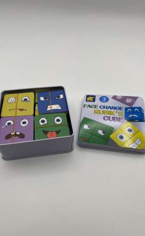 Face Change Rubik’s Cube Puzzle Toy (3+ Years)