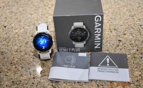 Garmin Venu 2 Plus Smartwatch Perfect Condition and Working