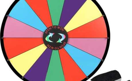 24" Spinning Prize Wheel carnival casino games spin contests shows