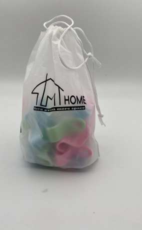 Silicone Cable Clips & Cord Organizers - Assorted Colors (Bulk Lot)