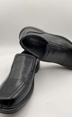 Deer Stags 902 Collection Men’s Black Leather Slip-On Dress Shoes