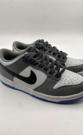 Nike Dunk low “Grey/White/Blue” Leather Sneakers