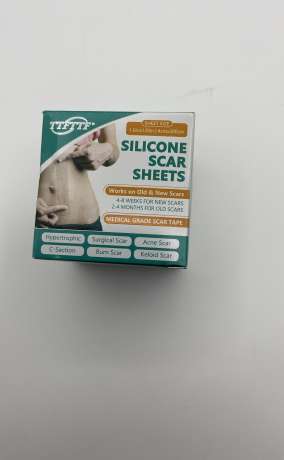 Silicone Scar Sheets Medical Grade Scar Tape (1.6in x 120in)